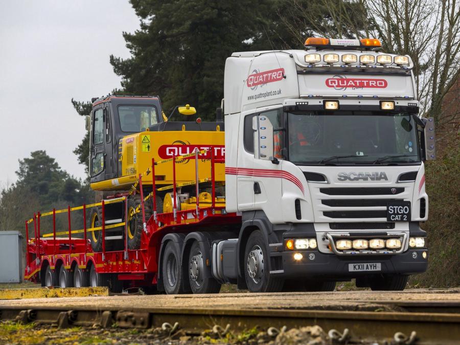  Scania R580 6x2 Topline 2009 года  (UK) (фото 1 из 1)
